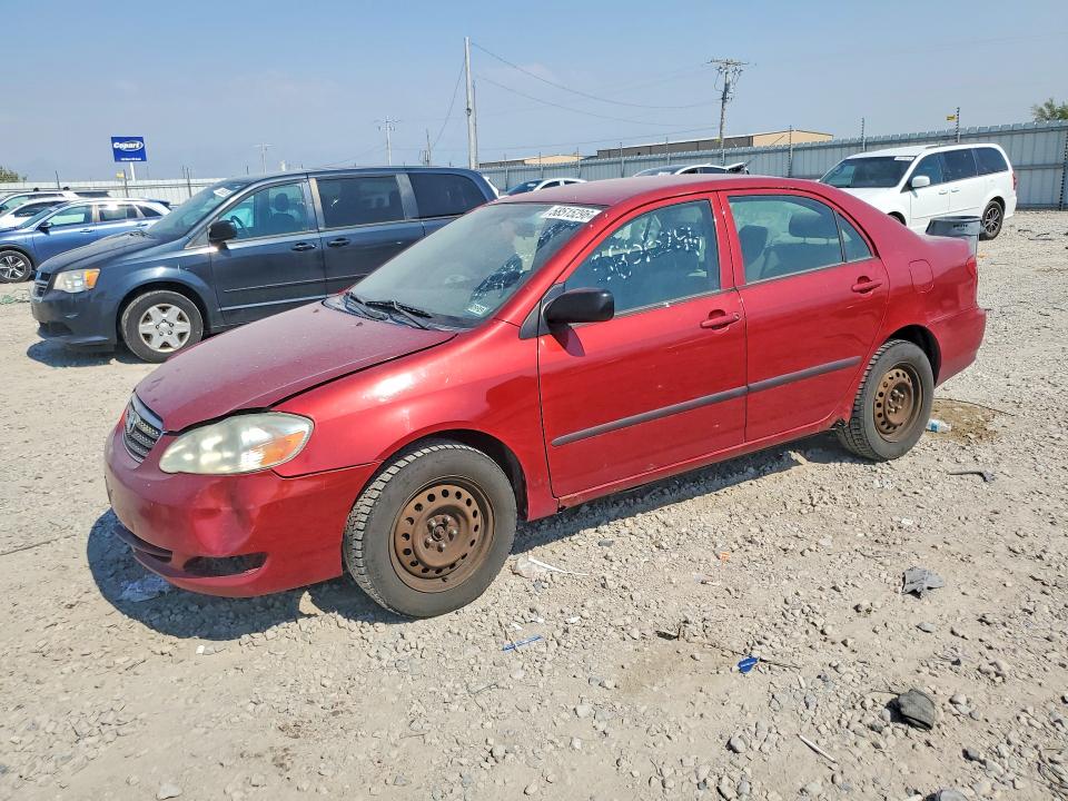 2007 Toyota Corolla VIN JTDBR32E770120042 COPART salvage auction — MINOR DENT/SCRATCHES, NH - CERTIFICATE OF TITLE, sold $1,100 on 2026-07-17 (photo 1)