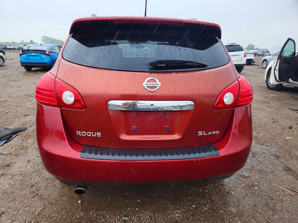 2011 Nissan Rogue VIN JN8AS5MV5BW315284 COPART salvage auction — FRONT END, Il - Salvage Certificate, sold $475 on 2026-07-14 (photo 6)