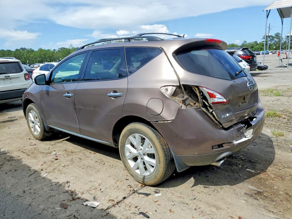2012 Nissan VIN JN8AZ1MW7CW228419 COPART salvage auction — REAR END, GA - CERT OF TITLE-SALVAGE, sold $750 on 2026-07-27 (photo 2)