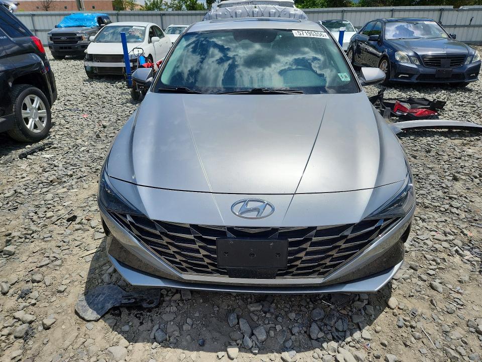 2021 Hyundai VIN 5NPLN4AG1MH014757 COPART salvage auction — REAR END, NJ - CERT OF TITLE-SALVAGE, sold $4,450 on 2026-07-29 (photo 5)