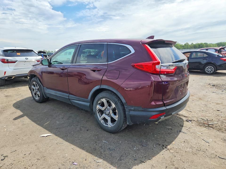 2017 Honda Cr-v VIN 7FARW1H84HE007489 COPART salvage auction — FRONT END, VA - CERT OF TITLE - SALVAGE, sold $5,900 on 2026-07-29 (photo 2)