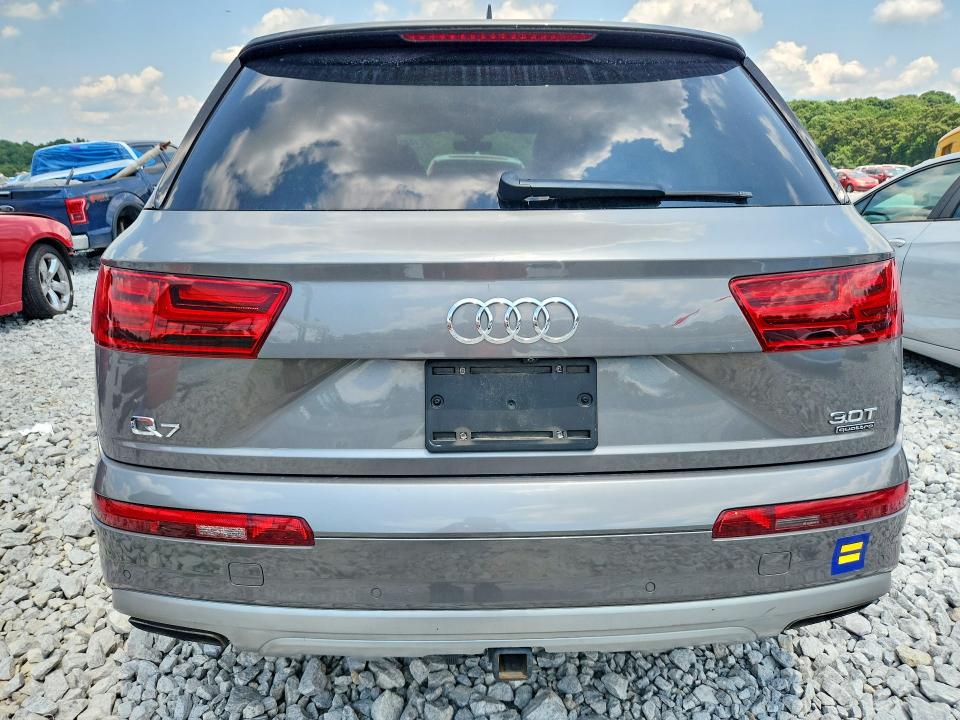2017 Audi Q7 VIN WA1VAAF77HD044041 COPART salvage auction — SIDE, GA - CERT OF TITLE-SALVAGE, sold $7,700 on 2026-07-28 (photo 6)