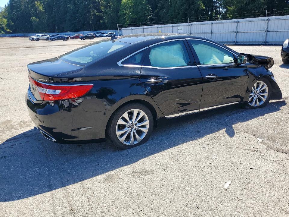 2014 Hyundai Azera VIN KMHFH4JGXEA410498 COPART salvage auction — FRONT END, Wa - Bill Of Sale, sold $275 on 2026-07-06 (photo 3)