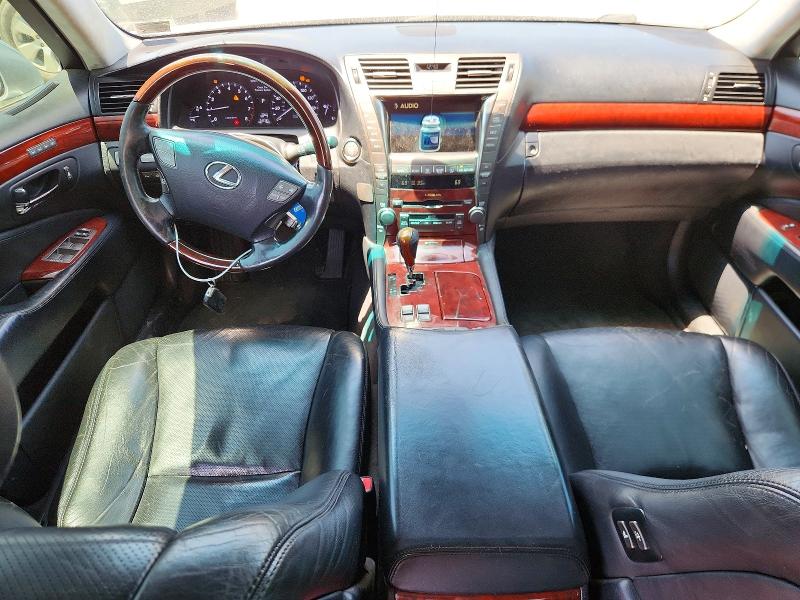 2008 Lexus Ls 460 VIN JTHGL46FX85030953 COPART salvage auction — FRONT END, Va - Cert Of Title - Salvage, sold $875 on 2026-07-02 (photo 8)