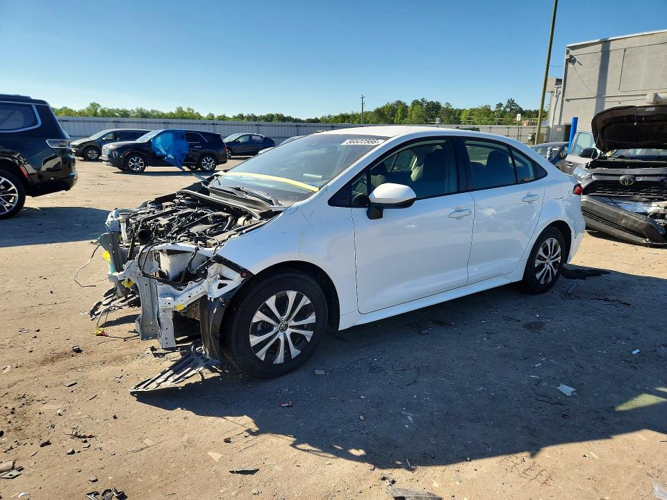 2022 Toyota Corolla VIN JTDEAMDEXN3011271 COPART salvage auction — FRONT END, Va - Cert Of Title - Salvage, sold $6,200 on 2026-07-22 (photo 1)