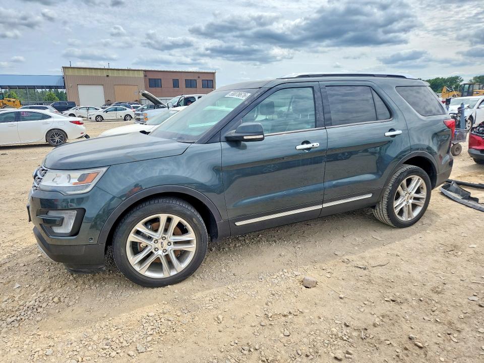 2016 Ford Explorer VIN 1FM5K8F84GGB05438 COPART salvage auction — MINOR DENT/SCRATCHES, KS - DEALER ONLY CLEAN TITLE, sold $2,300 on 2026-07-03 (photo 1)
