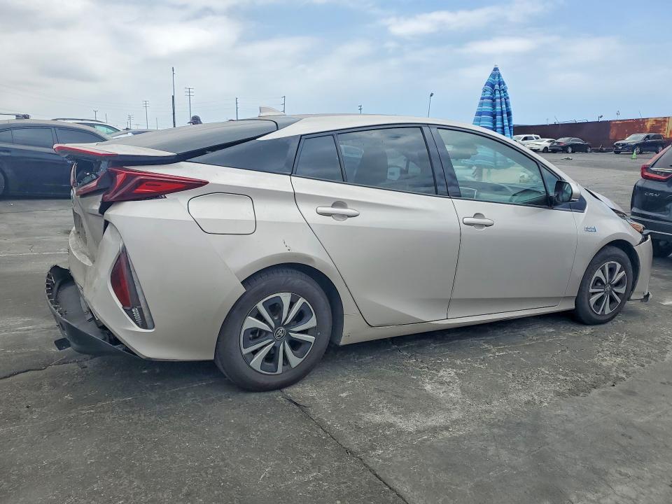 2019 Toyota Prius VIN JTDKARFP8K3108494 COPART salvage auction — FRONT END, Ca - Salvage Certificate, sold $2,850 on 2026-07-29 (photo 3)