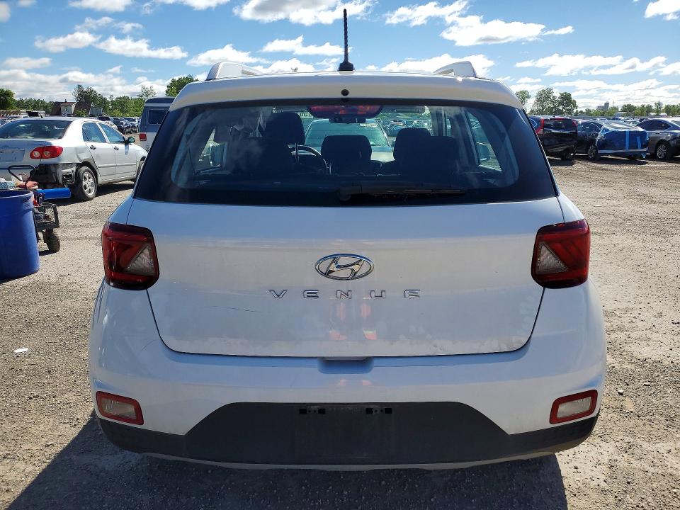 2024 Hyundai Venue VIN KMHRC8A32RU340175 COPART salvage auction — SIDE, ON - PERMIT SALVAGE, sold $650 on 2026-07-21 (photo 6)