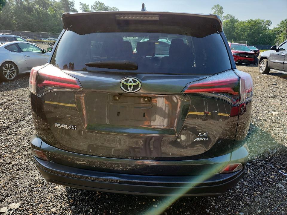2018 Toyota Rav 4 VIN JTMBFREV3JJ209793 COPART salvage auction — FRONT END, Md - Cert Of Salvage < 75% Damage, sold $4,600 on 2026-07-21 (photo 6)