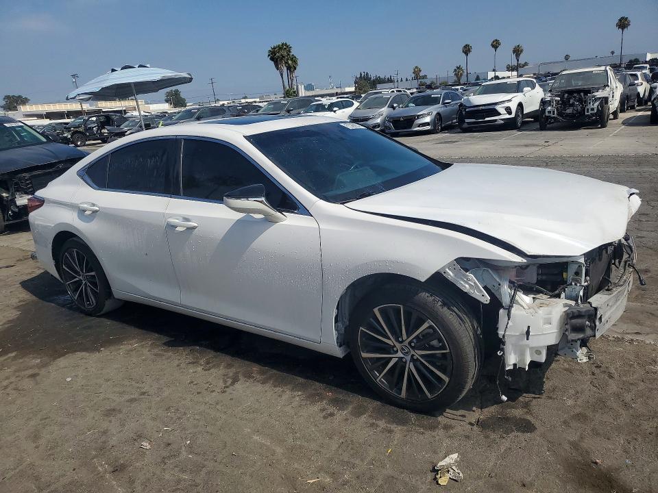 2025 Lexus ES VIN 58ADA1C18SU067020 COPART salvage auction — FRONT END, CA - CERTIFICATE OF TITLE, sold $16,200 on 2026-07-28 (photo 4)
