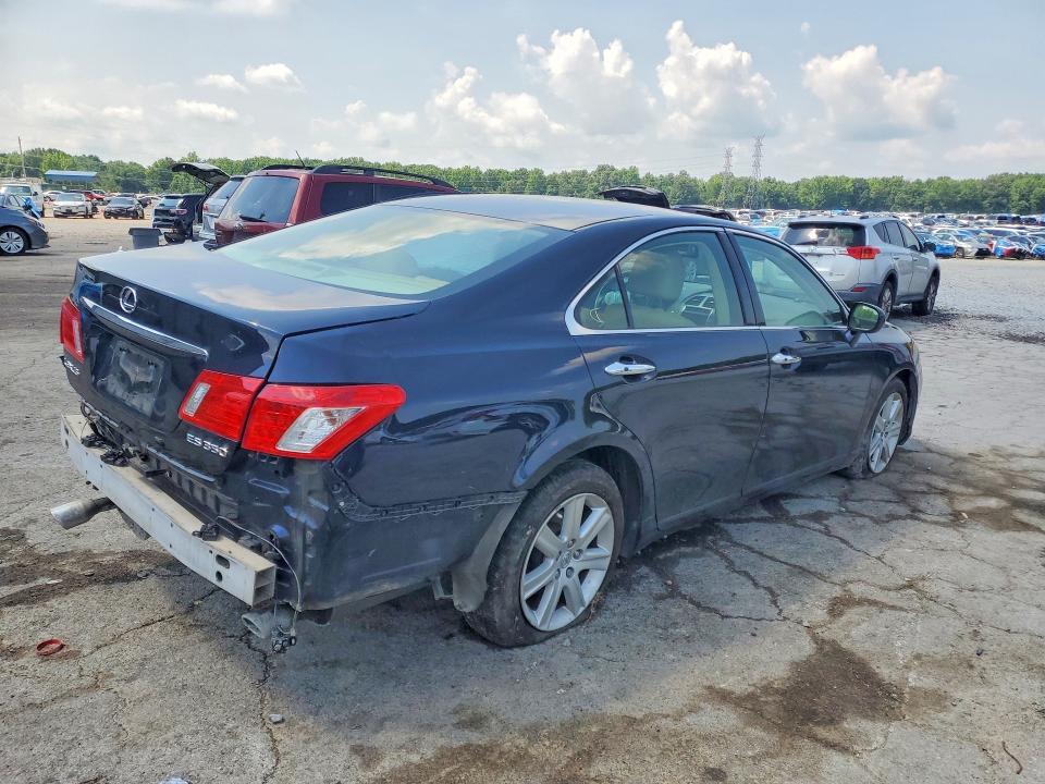 2008 Lexus ES VIN JTHBJ46G682261066 COPART salvage auction — SIDE, TN - SALVAGE CERTIFICATE, sold $875 on 2026-07-09 (photo 3)
