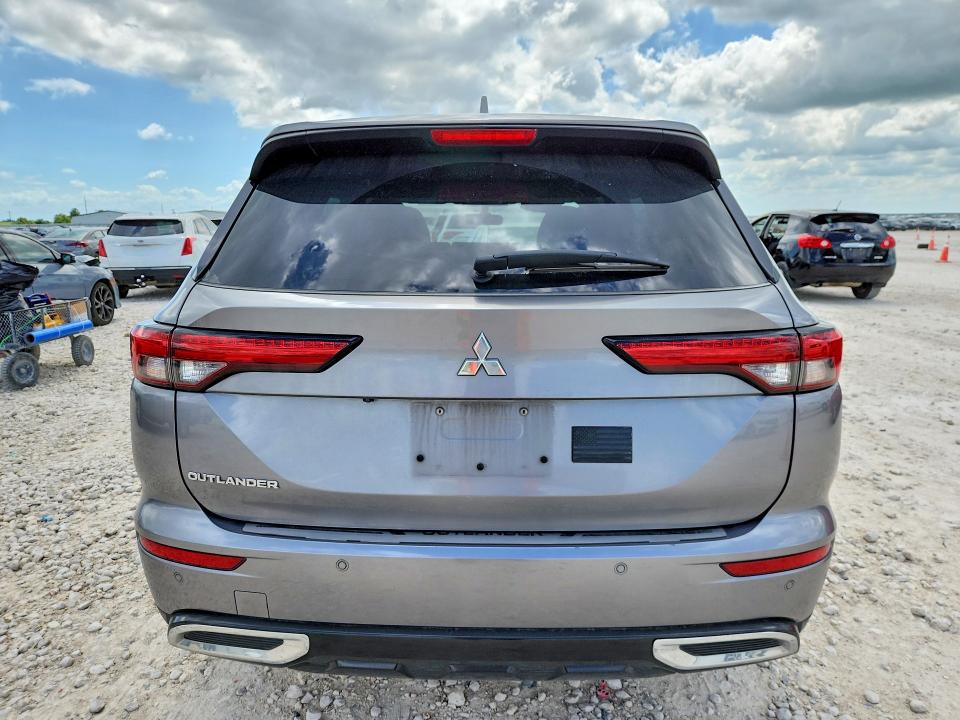 2022 Mitsubishi Outlander VIN JA4J3UA81NZ075570 COPART salvage auction — FRONT END, TX - SALVAGE VEHICLE TITLE (P), sold $6,200 on 2026-07-23 (photo 6)