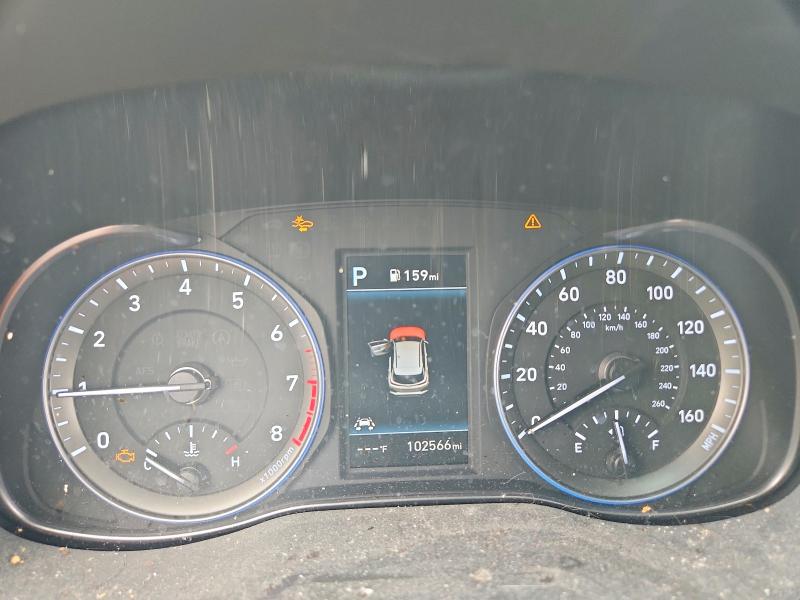 2020 Hyundai VIN KM8K53A57LU422748 COPART salvage auction — MINOR DENT/SCRATCHES, Oh - Cert Of Title-Salvage, sold $125 on 2026-07-24 (photo 9)