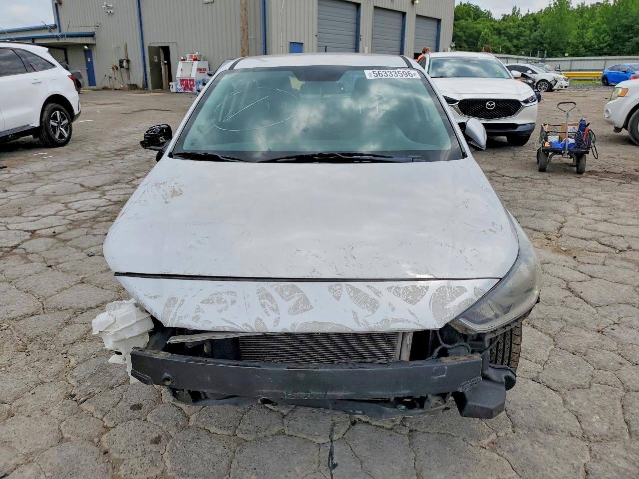 2019 Hyundai Accent VIN 3KPC24A35KE058395 COPART salvage auction — Front End, TN - SALVAGE CERTIFICATE, sold $800 on 2026-07-09 (photo 5)