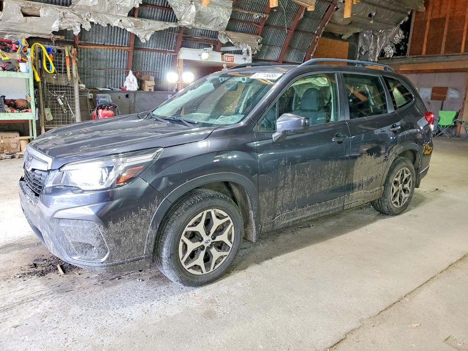 2019 Subaru Forester VIN JF2SKAGC8KH448792 COPART salvage auction — FRONT END, Ny - Mv-907A Salvage Certificate, sold $3,250 on 2026-07-06 (photo 1)