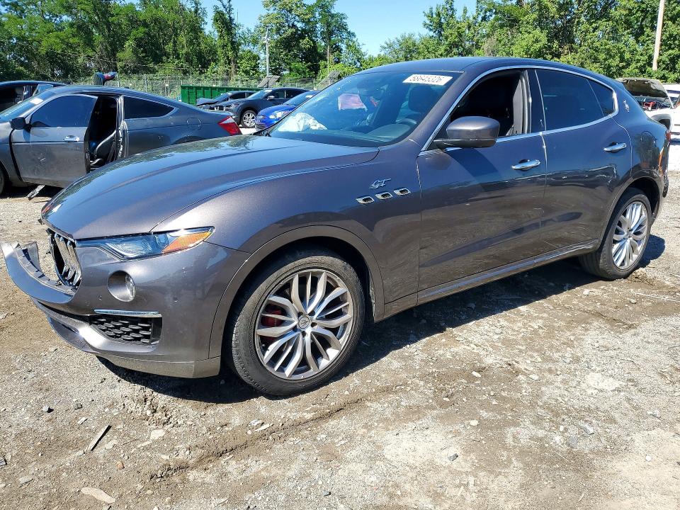 2022 Maserati Levante VIN ZN661XUA7NX389168 COPART salvage auction — FRONT END, Salvage Title, sold $7,100 on 2026-07-09 (photo 1)