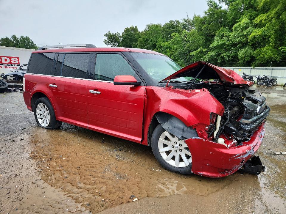 2009 Ford Flex VIN 2FMDK52C39BA04616 COPART salvage auction — FRONT END, La - Cert Of Title-Salvage, sold $225 on 2026-07-09 (photo 4)