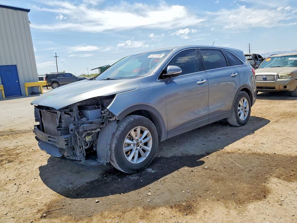 2020 Kia Sorento VIN 5XYPG4A3XLG642573 COPART salvage auction — FRONT END, Az - Cert Of Title - Salvage, sold $2,500 on 2026-07-17 (photo 1)