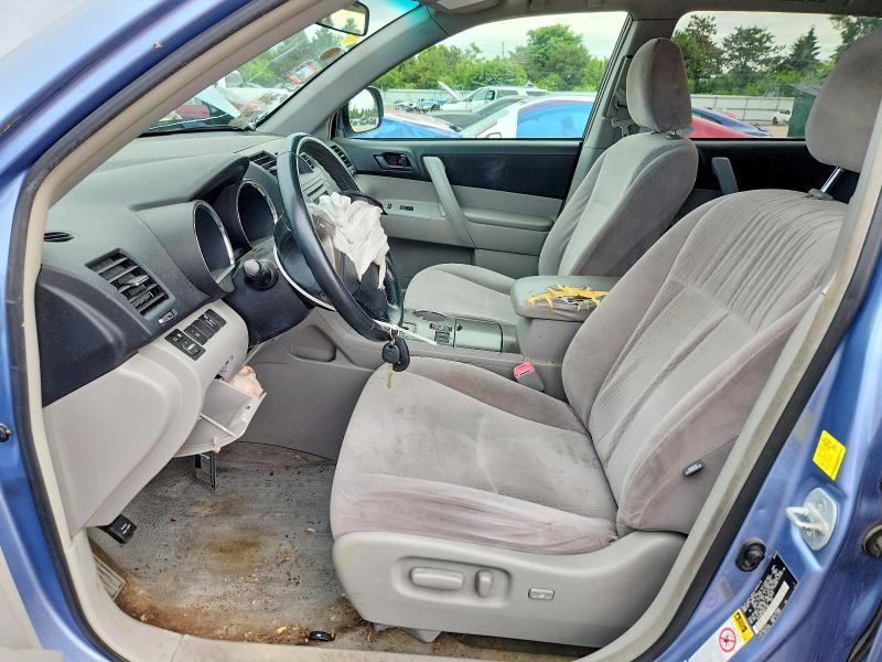 2010 Toyota Highlander VIN JTEZA3EH5A2011646 COPART salvage auction — REAR END, Il - Salvage Certificate, sold $300 on 2026-07-21 (photo 7)