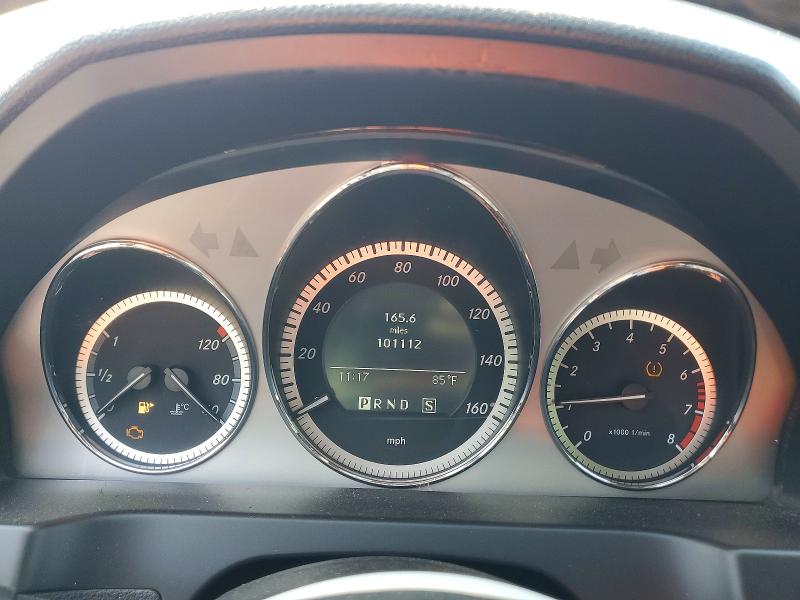 2011 Mercedes-benz C class VIN WDDGF8BB3BR133995 COPART salvage auction — FRONT END, Ma - Certificate Of Title (P), sold $675 on 2026-07-27 (photo 9)
