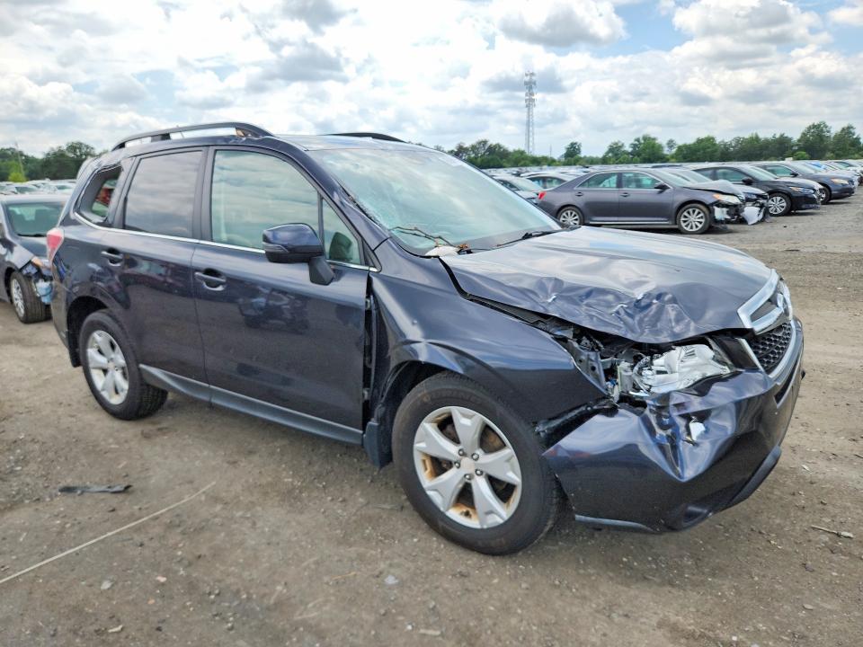 2014 Subaru Forester VIN JF2SJAPC9EH523765 COPART salvage auction — FRONT END, Va - Certificate Of Title, sold $875 on 2026-07-15 (photo 4)