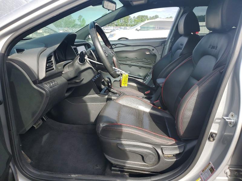 2020 Hyundai Elantra VIN KMHD04LB2LU085101 COPART salvage auction — SIDE, Nc - Salvage Certificate Of Title, sold $2,600 on 2026-07-28 (photo 7)