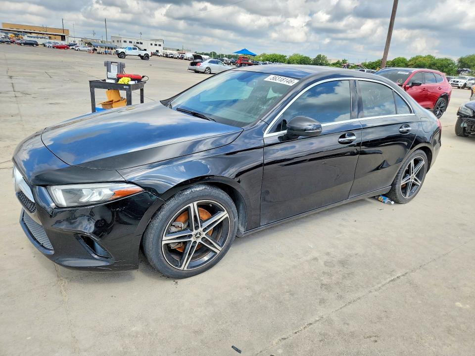 2022 Mercedes-benz A-klasse VIN W1K3G4EB4NJ351334 COPART salvage auction — NORMAL WEAR, Tx - Certificate Of Title (P), sold $10,500 on 2026-07-08 (photo 1)