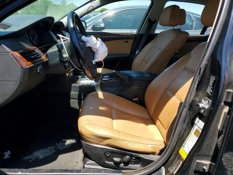 2008 BMW 5er VIN WBANU535X8C116781 COPART salvage auction — FRONT END, NC - SALVAGE CERTIFICATE OF TITLE, sold $175 on 2026-07-29 (photo 7)