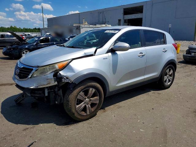 2013 Kia Sportage VIN KNDPBCA2XD7498778 COPART salvage auction — FRONT END, Va - Cert Of Title - Salvage, sold $1,550 on 2026-07-29 (photo 1)