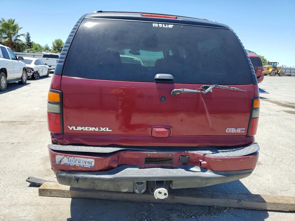 2006 Gmc Yukon xl VIN 1GKFK66U36J176078 COPART salvage auction — REAR END, Ca - Salvage Certificate, sold $1,200 on 2026-07-10 (photo 6)