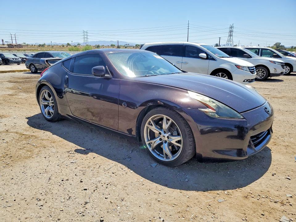 2010 Nissan 370z VIN JN1AZ4EH3AM500456 COPART salvage auction — FRONT END, Az - Cert Of Title - Salvage, sold $3,200 on 2026-07-24 (photo 4)