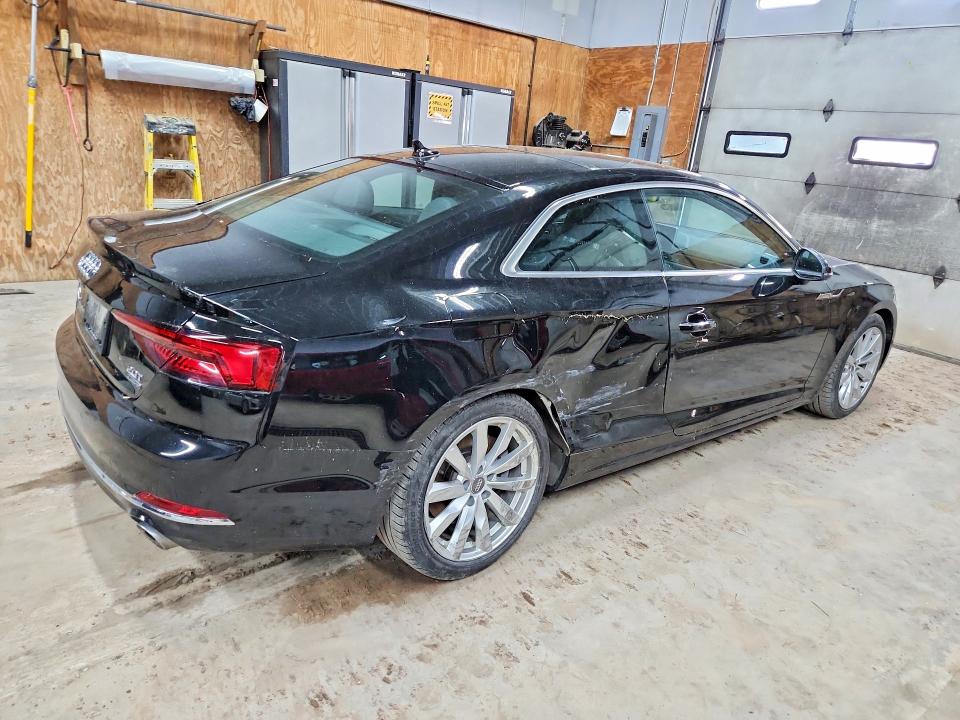 2018 Audi A5 VIN WAUPNAF55JA051348 COPART salvage auction — SIDE, Mi - Certificate Of Title, sold $8,100 on 2026-07-08 (photo 3)