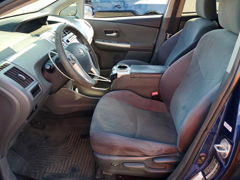 2012 Toyota Prius v VIN JTDZN3EU3C3017397 COPART salvage auction — FRONT END, Ca - Salvage Certificate, sold $975 on 2026-07-08 (photo 7)
