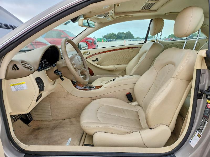 2008 Mercedes-benz Clk-klasse VIN WDBTJ56H88F254034 COPART salvage auction — VANDALISM, Tx - Salvage Vehicle Title, sold $550 on 2026-08-13 (photo 7)