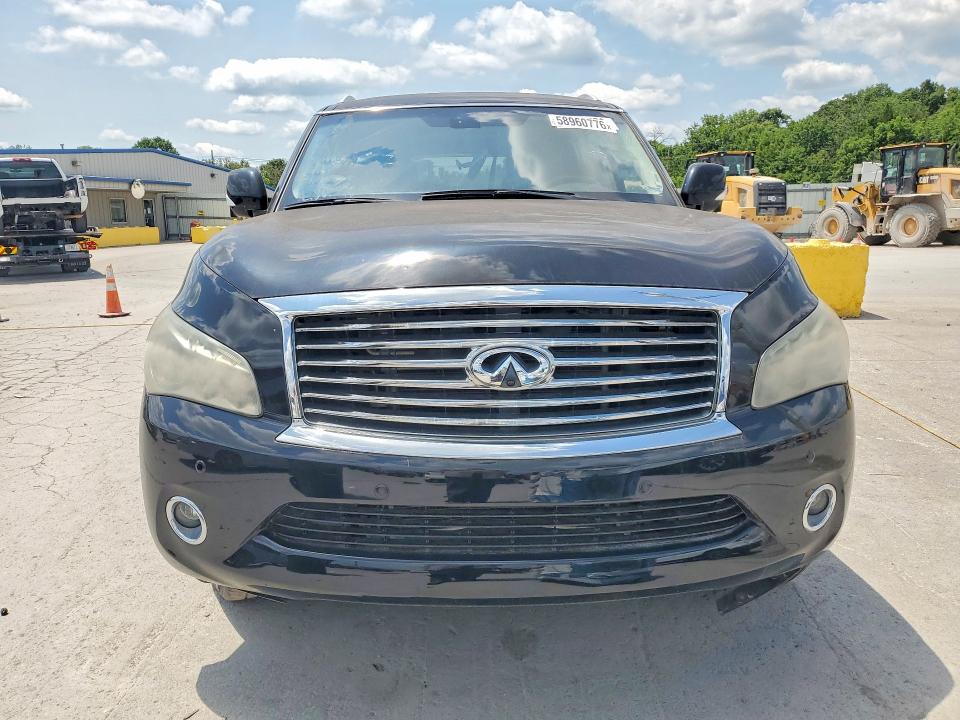 2014 Infiniti Qx80 VIN JN8AZ2NE4E9066052 COPART salvage auction — MINOR DENT/SCRATCHES, Oh - Certificate Of Title, sold $1,100 on 2026-07-20 (photo 5)