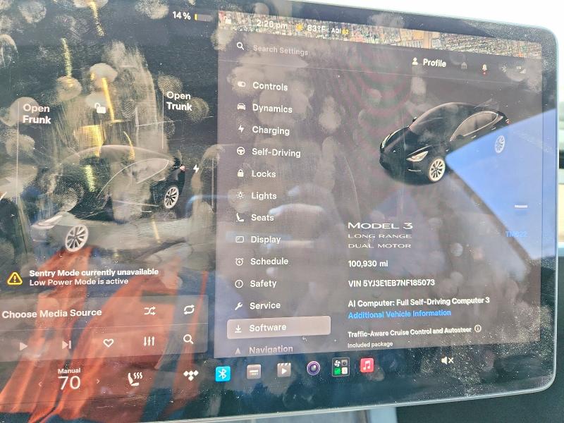 2022 Tesla Model 3 VIN 5YJ3E1EB7NF185073 COPART salvage auction — SIDE, Ca - Salvage Certificate, sold $6,700 on 2026-07-13 (photo 9)