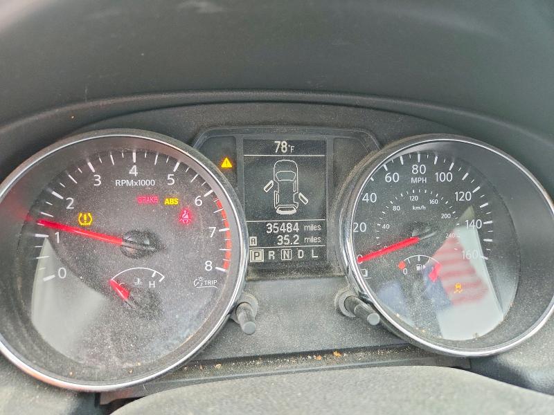 2014 Nissan Rogue VIN JN8AS5MV1EW715475 COPART salvage auction — FRONT END, Ny - Certificate Of Title, sold $2,050 on 2026-07-06 (photo 9)