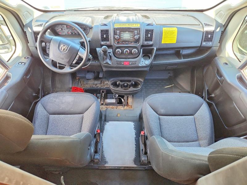 2019 Ram Promaster 2500 VIN 3C6TRVDG6KE519093 COPART salvage auction — MINOR DENT/SCRATCHES, Va - Certificate Of Title, sold $4,600 on 2026-07-07 (photo 8)