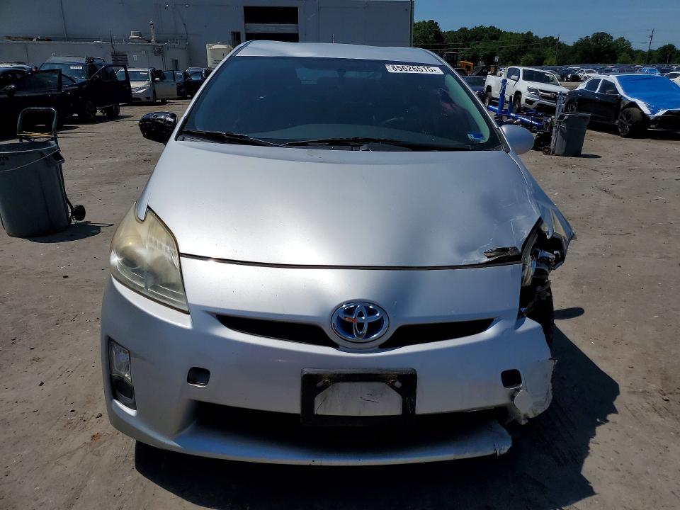 2010 Toyota Prius VIN JTDKN3DU9A0238228 COPART salvage auction — FRONT END, VA - CERT OF TITLE - SALVAGE, sold $1,000 on 2026-07-22 (photo 5)