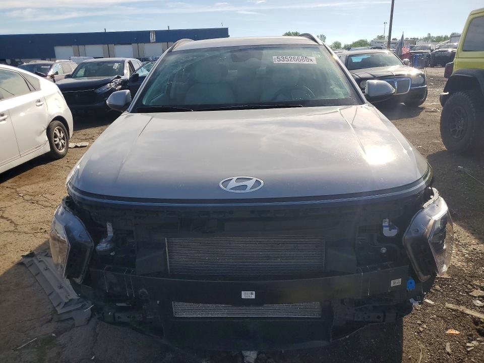 2025 Hyundai Kona VIN KM8HB3AB5SU285123 COPART salvage auction — FRONT END, Fl - Cert Of Title Slvg Rebuildable, sold $7,600 on 2026-07-22 (photo 5)