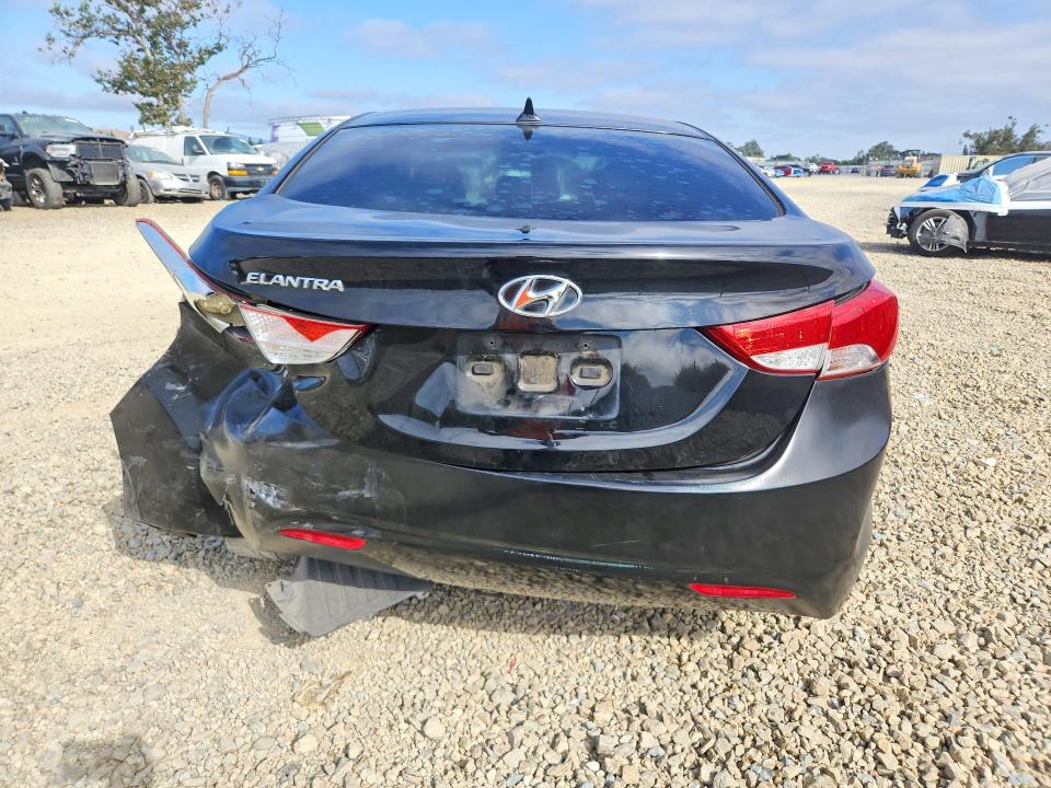 2013 Hyundai VIN KMHDH4AE7DU753482 COPART salvage auction — REAR END, Salvage Title, sold $1,100 on 2026-07-16 (photo 6)