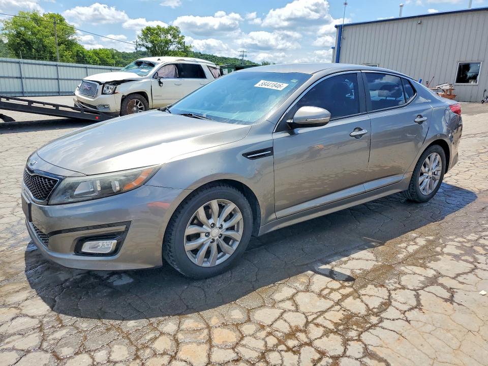 2014 Kia VIN 5XXGM4A71EG349289 COPART salvage auction — VANDALISM, Tn - Salvage Certificate, sold $825 on 2026-07-20 (photo 1)