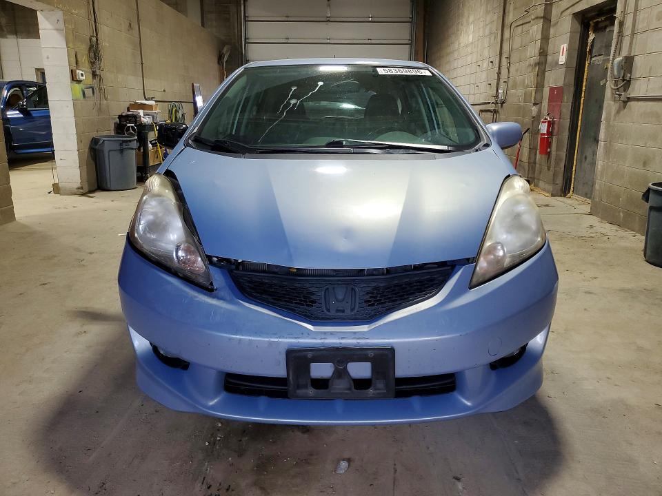 2010 Honda Fit VIN JHMGE8H4XAC025251 COPART salvage auction — FRONT END, Mn - Cert Of Title-Prior Salvage, sold $900 on 2026-07-28 (photo 5)