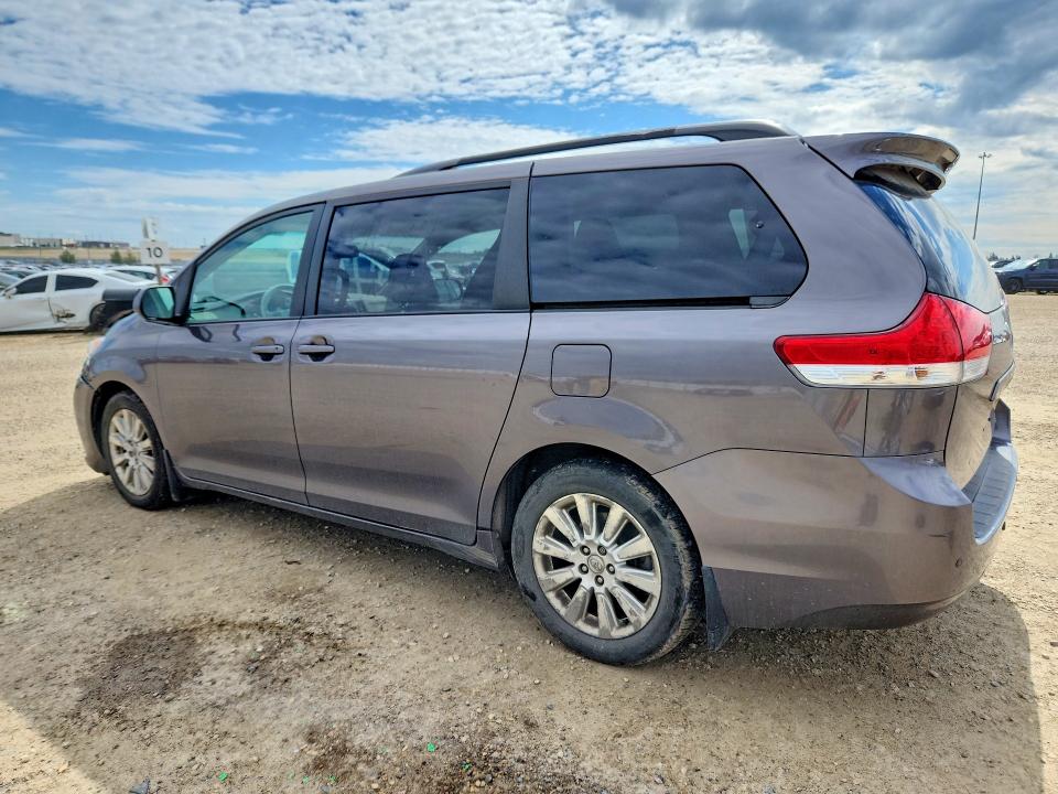 2011 Toyota Sienna VIN 5TDYK3DC0BS053591 COPART salvage auction — FRONT END, AB - BOS - SALVAGE, sold $2,000 on 2026-07-16 (photo 2)