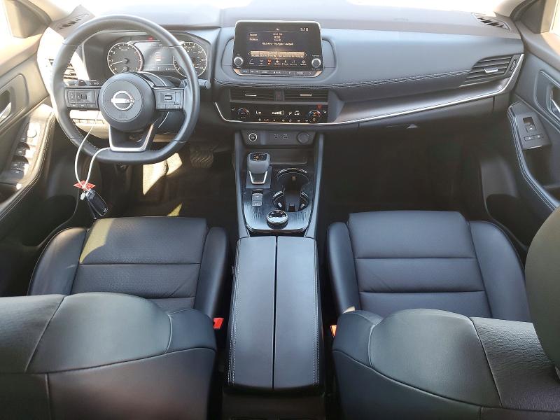 2023 Nissan Rogue VIN JN8BT3BB4PW497968 COPART salvage auction — REAR END, Ny - Mv-907A Salvage Certificate, sold $10,700 on 2026-07-08 (photo 8)