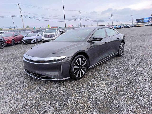 2025 Lucid Air VIN 50EA1TEA8SA009736 — COPART salvage auction photo