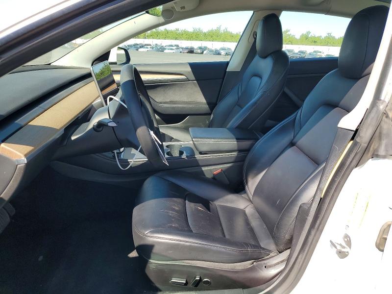 2022 Tesla VIN 5YJ3E1EB2NF143605 COPART salvage auction — FRONT END, Ca - Salvage Certificate, sold $8,700 on 2026-07-30 (photo 7)