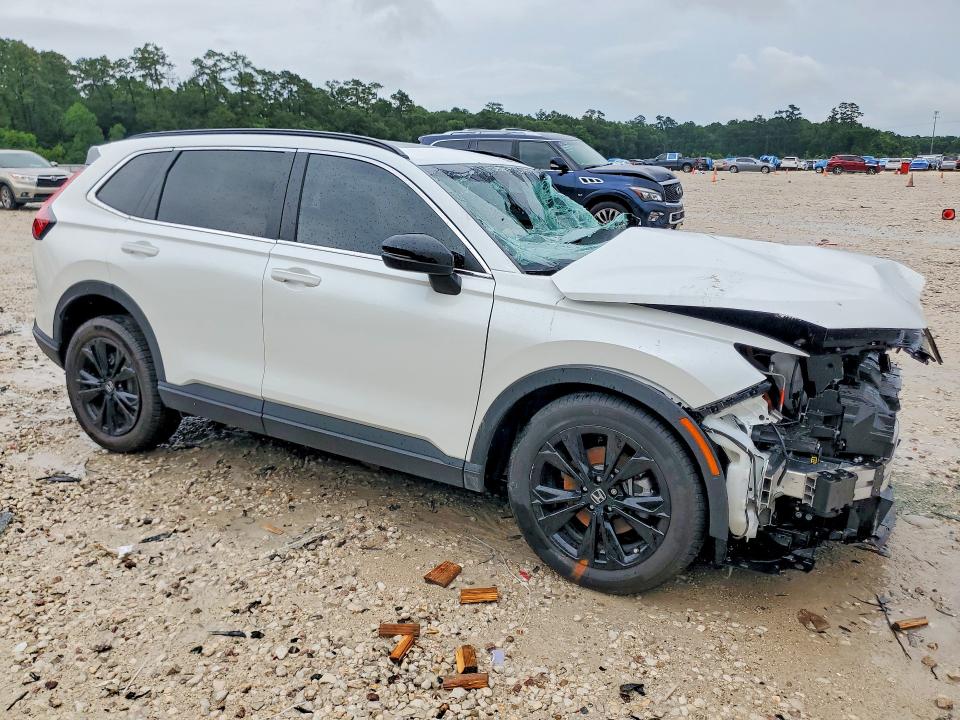 2024 Honda Cr-v VIN 7FARS6H93RE070666 COPART salvage auction — FRONT END, Tx - Nonrepairable Title, sold $5,100 on 2026-07-17 (photo 4)