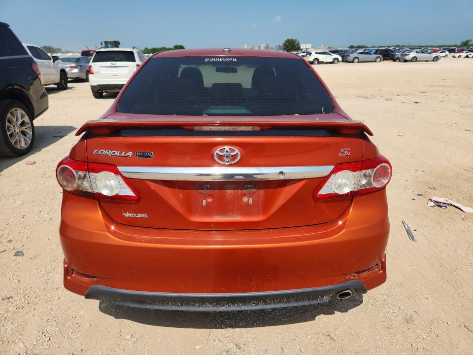 2013 Toyota Corolla VIN 2T1BU4EE3DC087431 COPART salvage auction — FRONT END, Tx - Certificate Of Title, sold $975 on 2026-07-04 (photo 6)