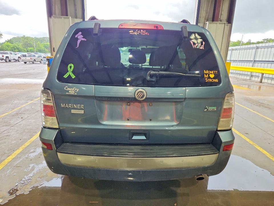 2011 Mercury Mariner VIN 4M2CN8HG8BKJ07457 COPART salvage auction — HAIL, Mo - Salvage Certificate Of Title, sold $100 on 2026-07-27 (photo 6)
